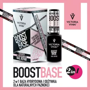 BOOST BASE 2 in 1 VICTORIA VYNN hybrid base and nail conditioner - 8 ml