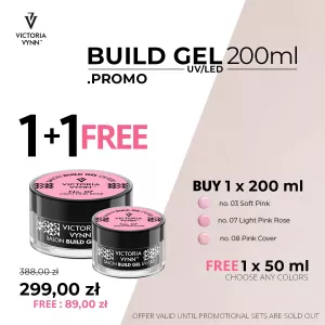 Victoria Vynn BUILD GEL 200 ml PROMO 1+1 Free!