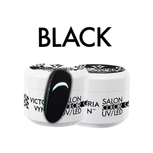 COLOR GEL NO WIPE BLACK Victoria Vynn - 5 ml