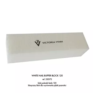 WHITE NAIL BUFFER BLOCK Victoria Vynn