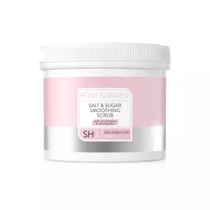 Pharm Foot FOOT SCRAPER 800 g - smoothing salt and sugar foot scrub with a complex of oils and shea butter